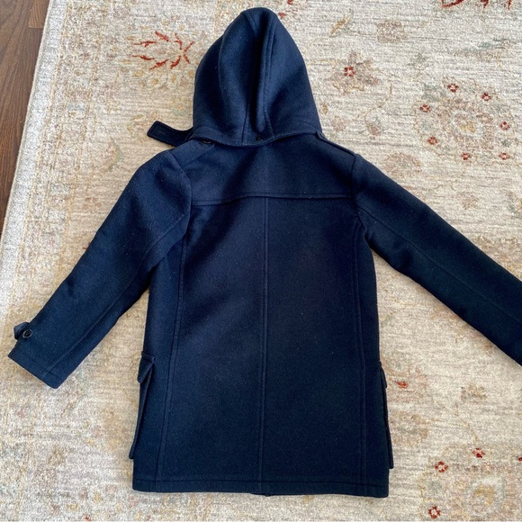 Burberry black Wool duffle coat size 14Y or womens XS - Picture 2 of 11